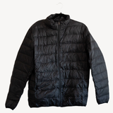 Men's Black Down Jacket Medium: Garage Sale