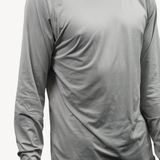 men's sun hoodie granite grey