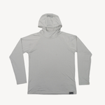 men's sun hoodie granite grey