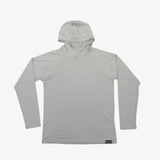 men's sun hoodie granite grey