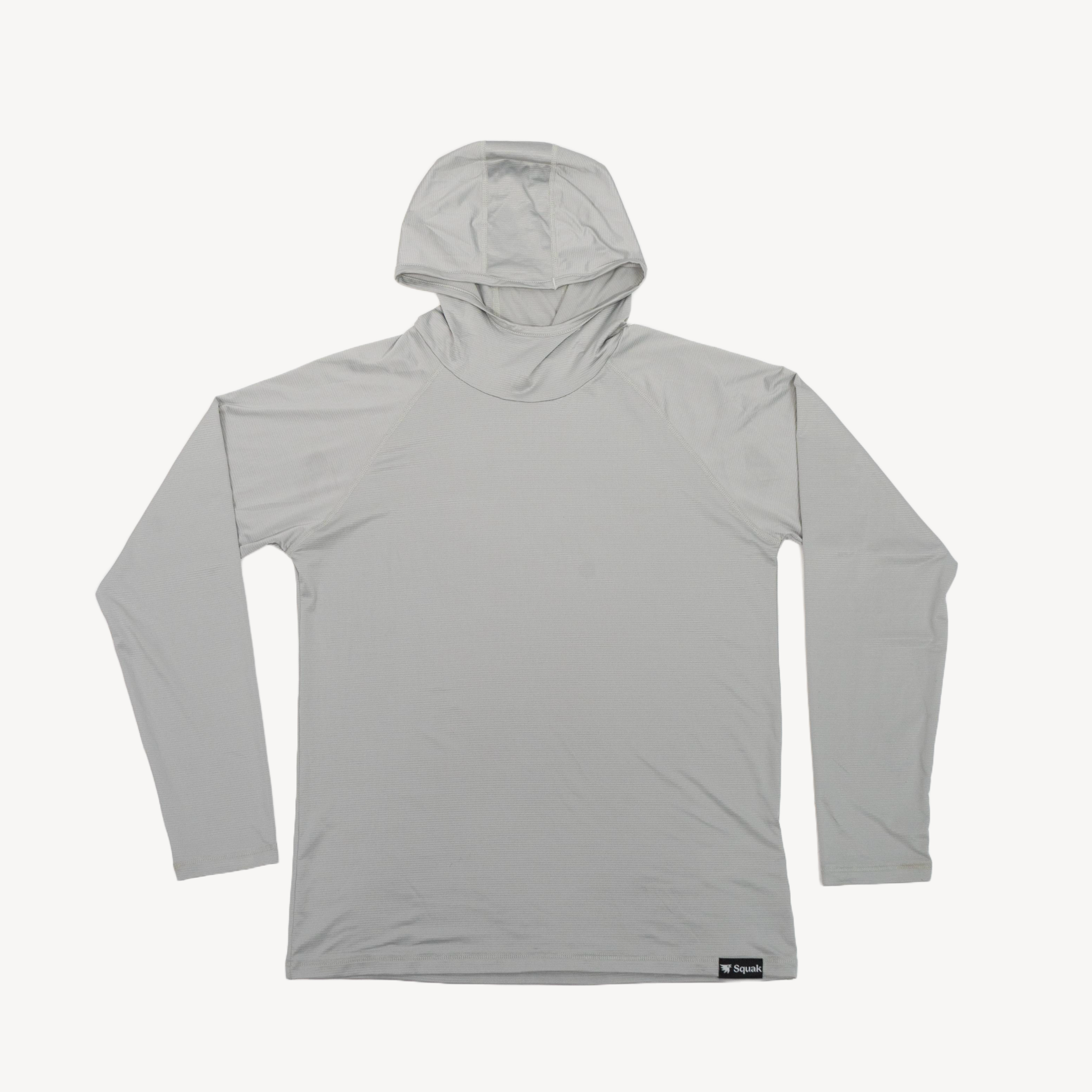 men's sun hoodie granite grey