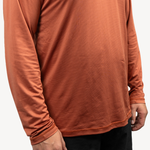 men's sun hoodie moab clay