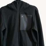 Women's Small Full Zip Merino Wool Hoodie: Garage Sale