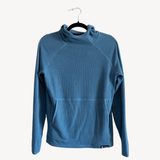 Women's Classic Grid Fleece Medium Sawtooth Sky: Garage Sale